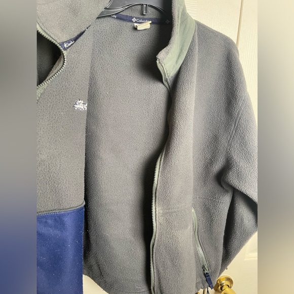 Columbia Sportswear Mens Fleece Jacket Full Zip Long Sleeve Green Size Medium - Picture 9 of 9
